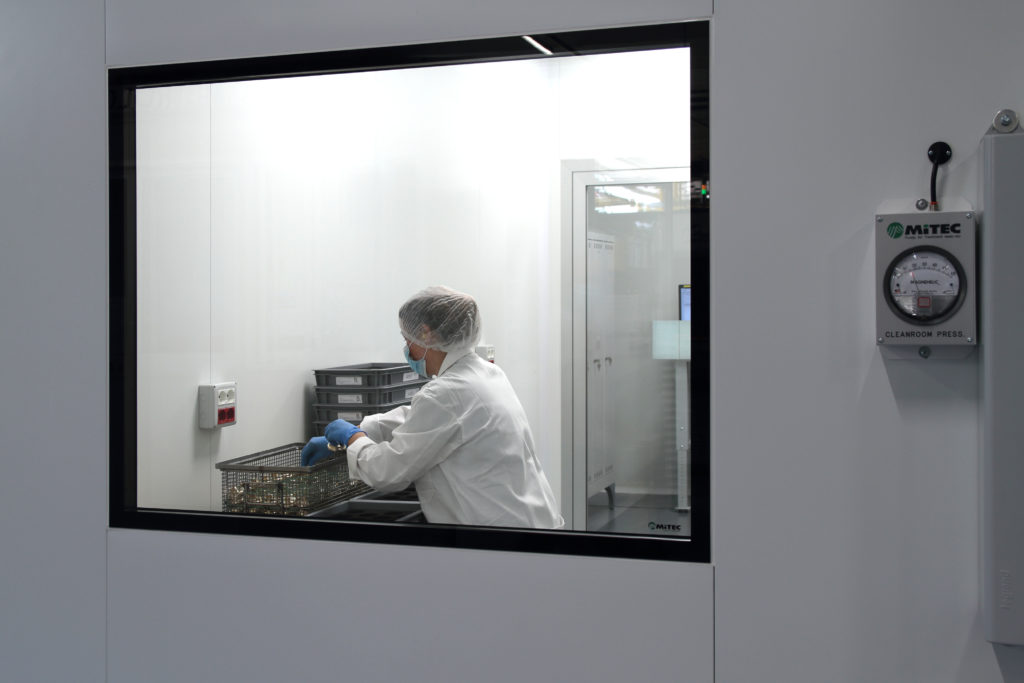 Der ISO-8 Reinraum von Gabrieli srl